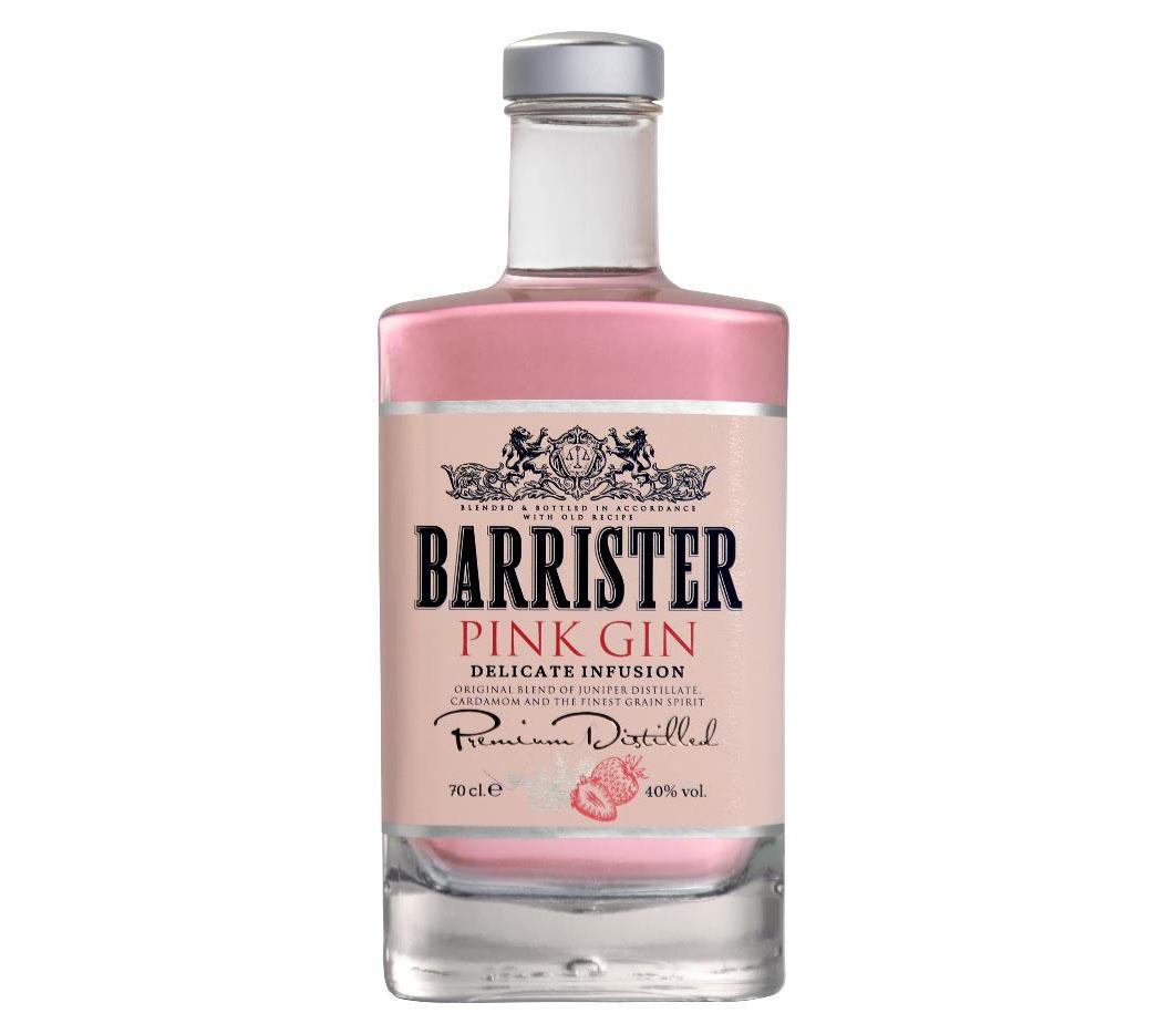 Джин Barrister Pink Gin 0.5 л